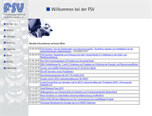 Tablet Screenshot of fsv-hagen.de